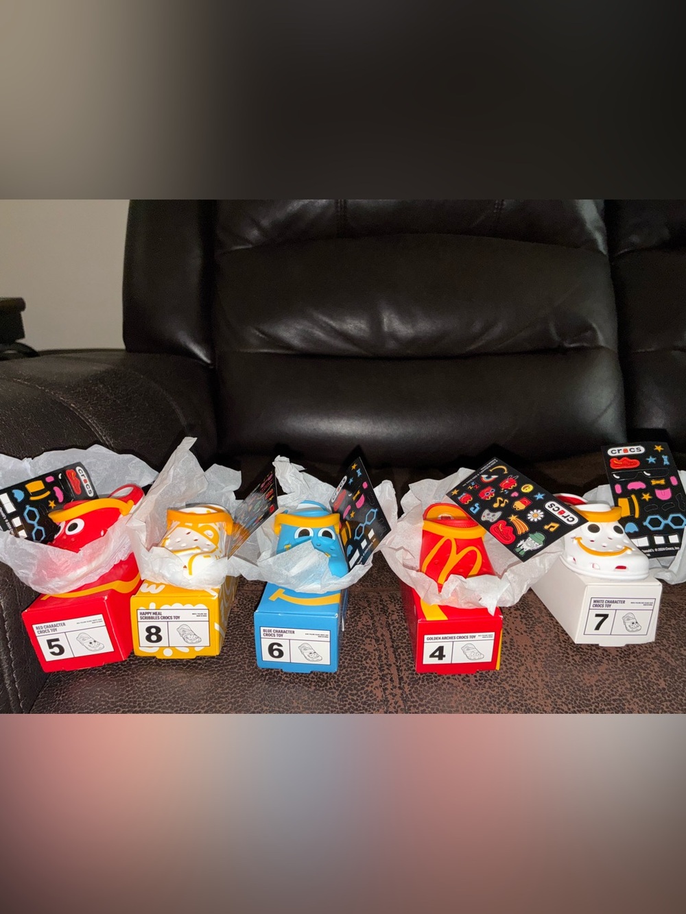McDonald’s Happy Meal Crocs Keychains